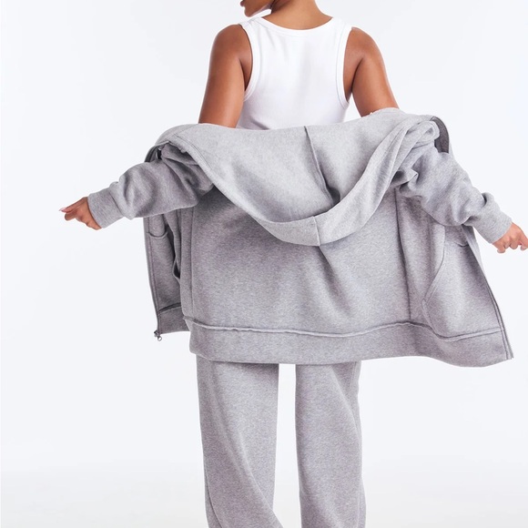 Fashion Nova Grey NY Track Joggers - Women - Picture 4 of 4